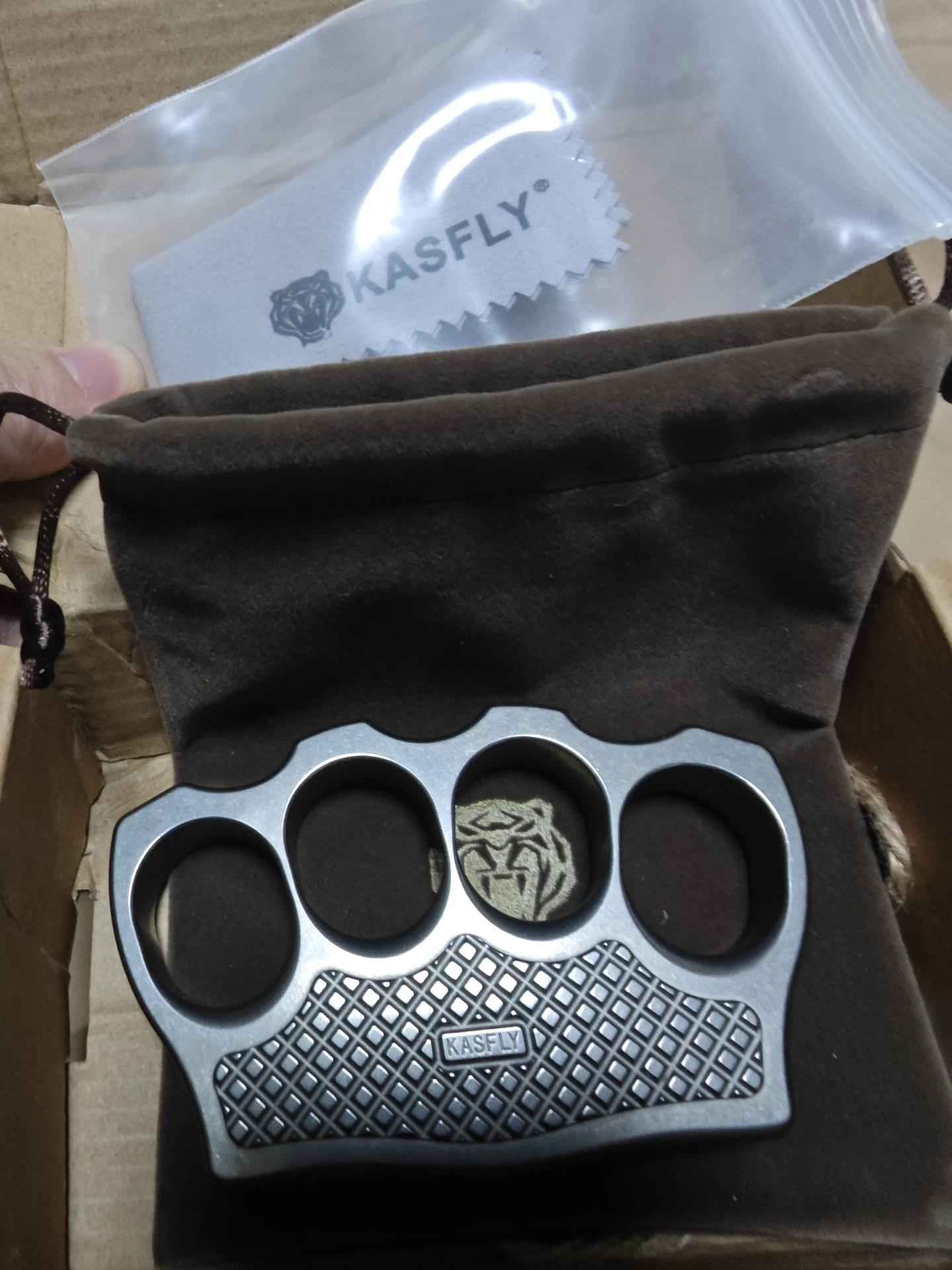 KASFLY Knuckle duster Titanium