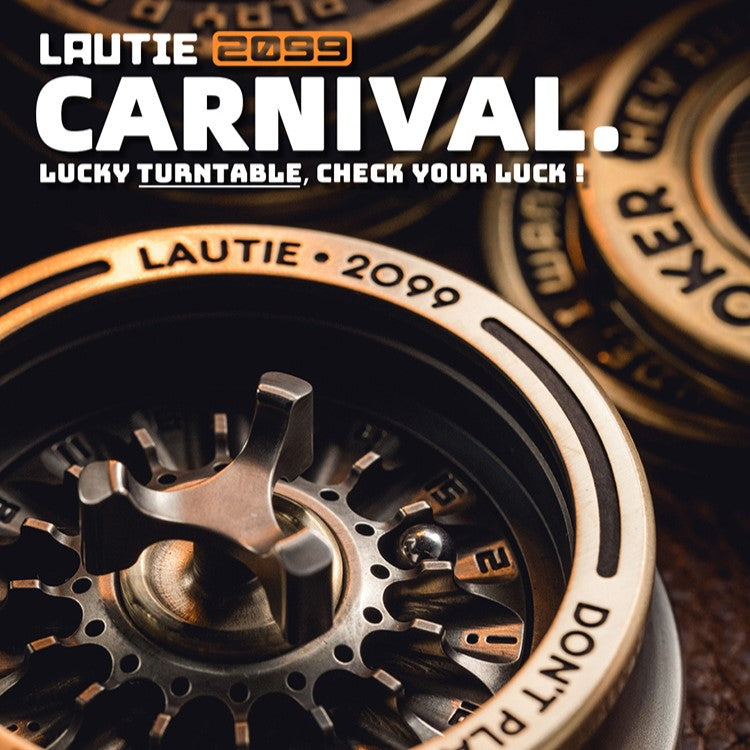 Lautie CARNIVAL Ruleta Rueda Escritorio Fidget Spinner