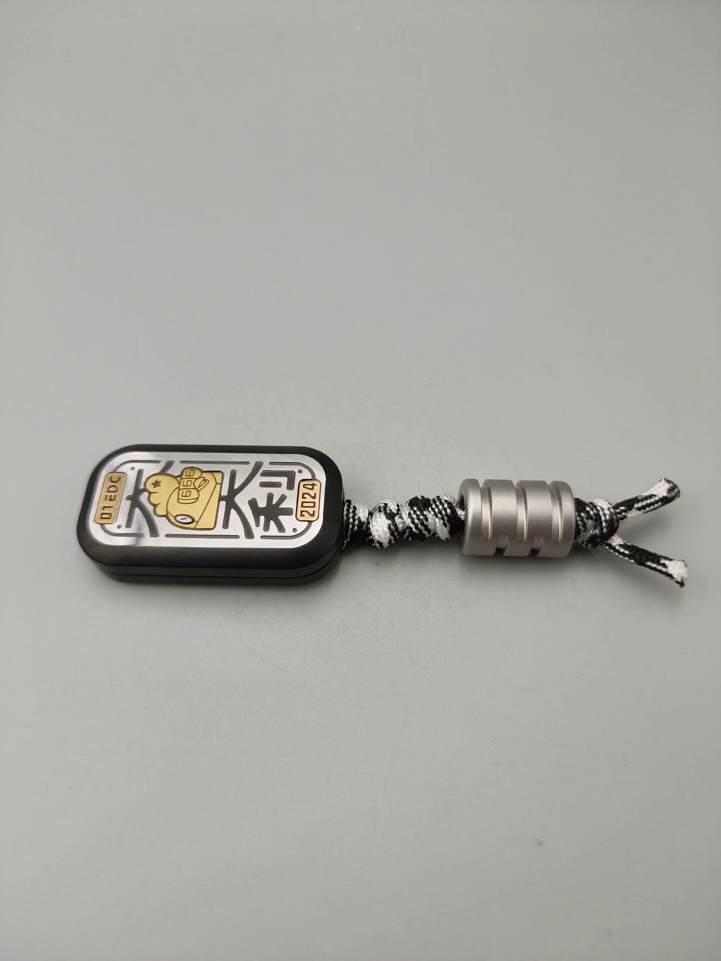 Soap Slider Engraving 666 Stainless Steel