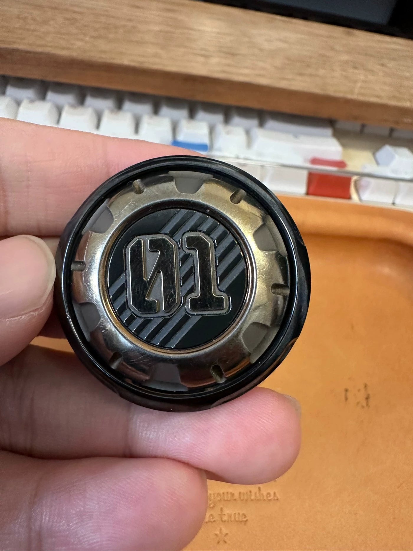 Time Badge Zirconium