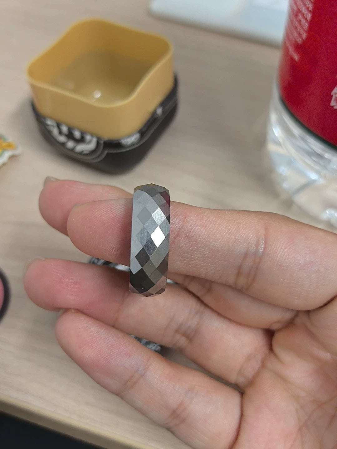 Pig Ring Titanium Size #25
