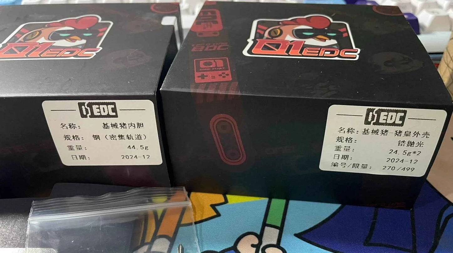 Mechanical Slider (01EDC&YEDC) Zr-pig Shell with dense liner Zirconium