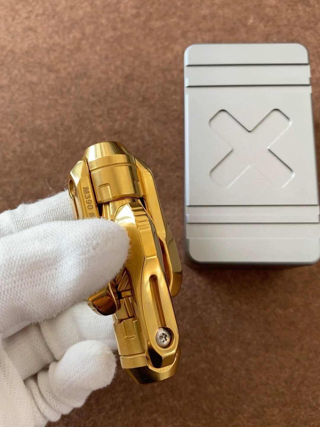 Lazer Crystalized Stainless Steel