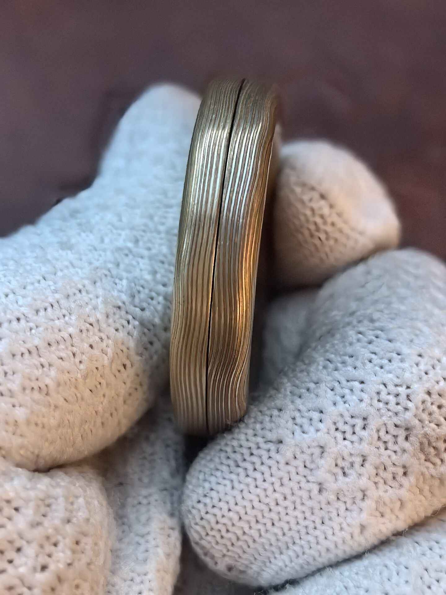 Milk Cap Mini Mokume