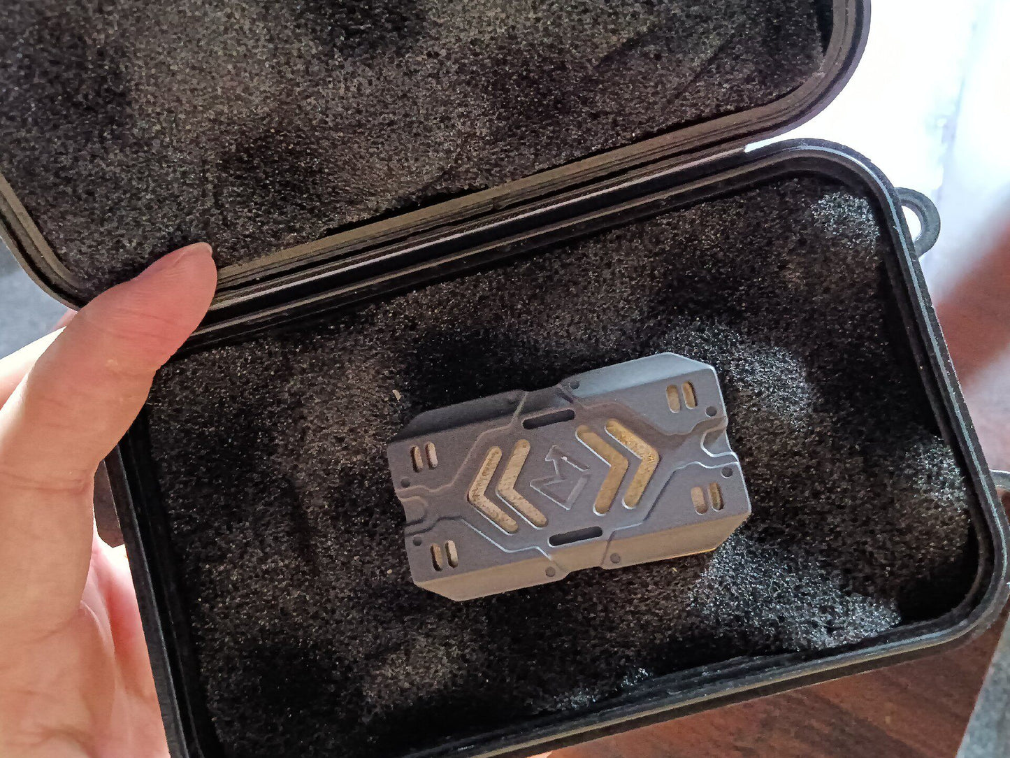 Warshield Slider Zirconium Brass