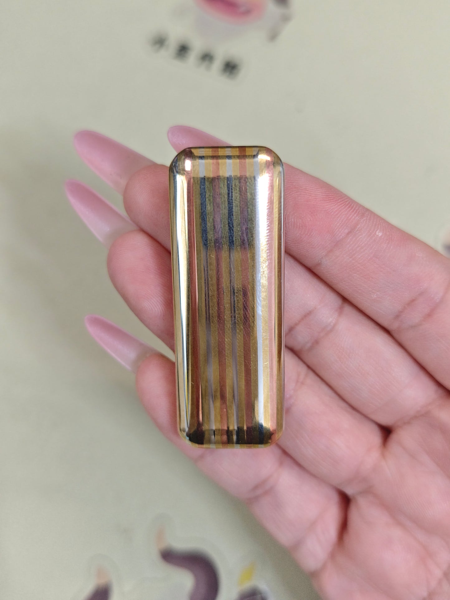 Even EDC Little Flatfish Mokume