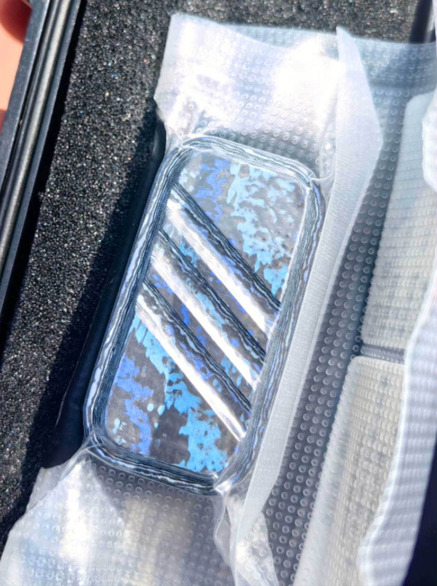 Lucky Candy Carbon Fiber Damascus