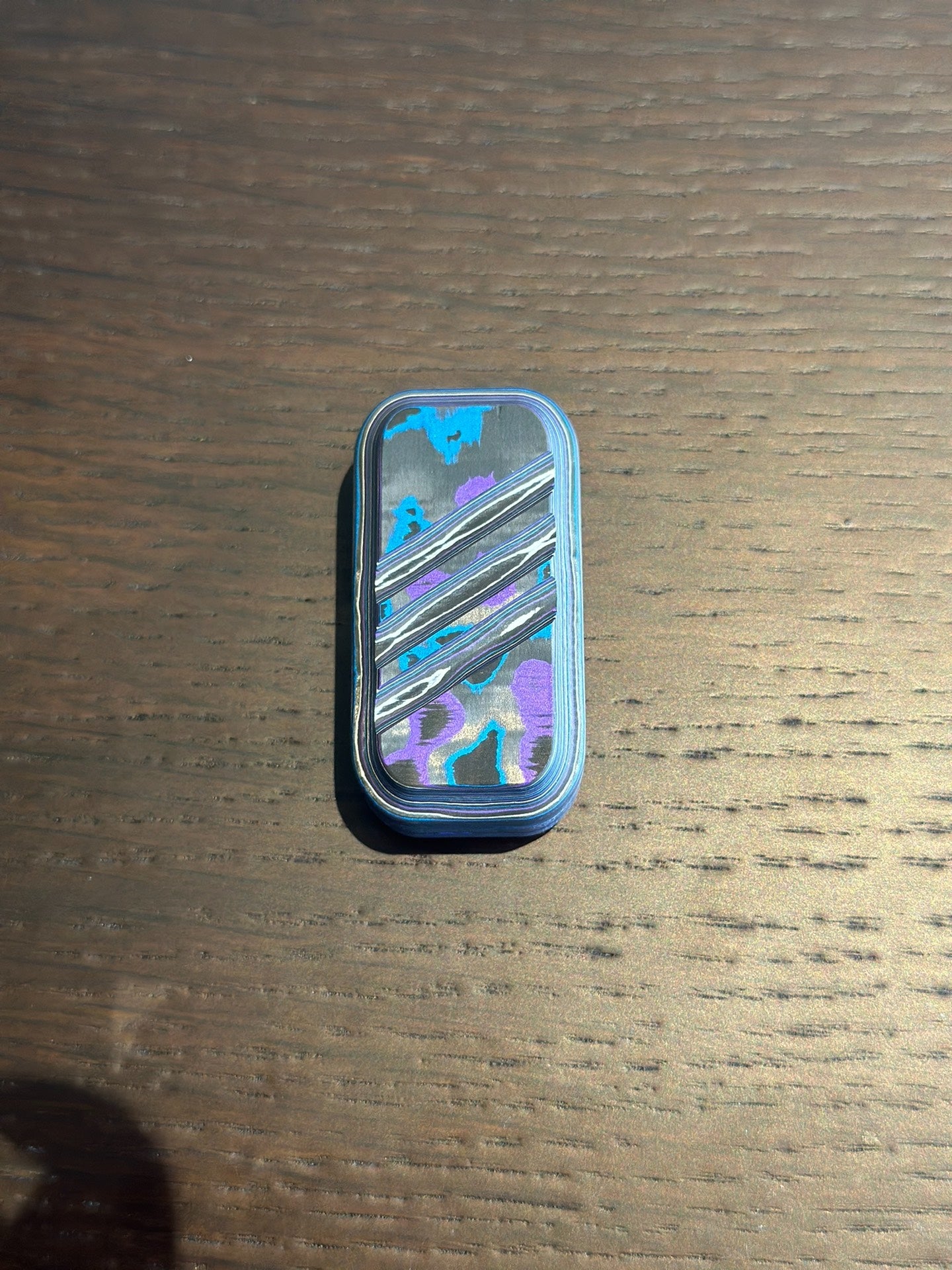 Lucky Candy Carbon Fiber Damascus Starry