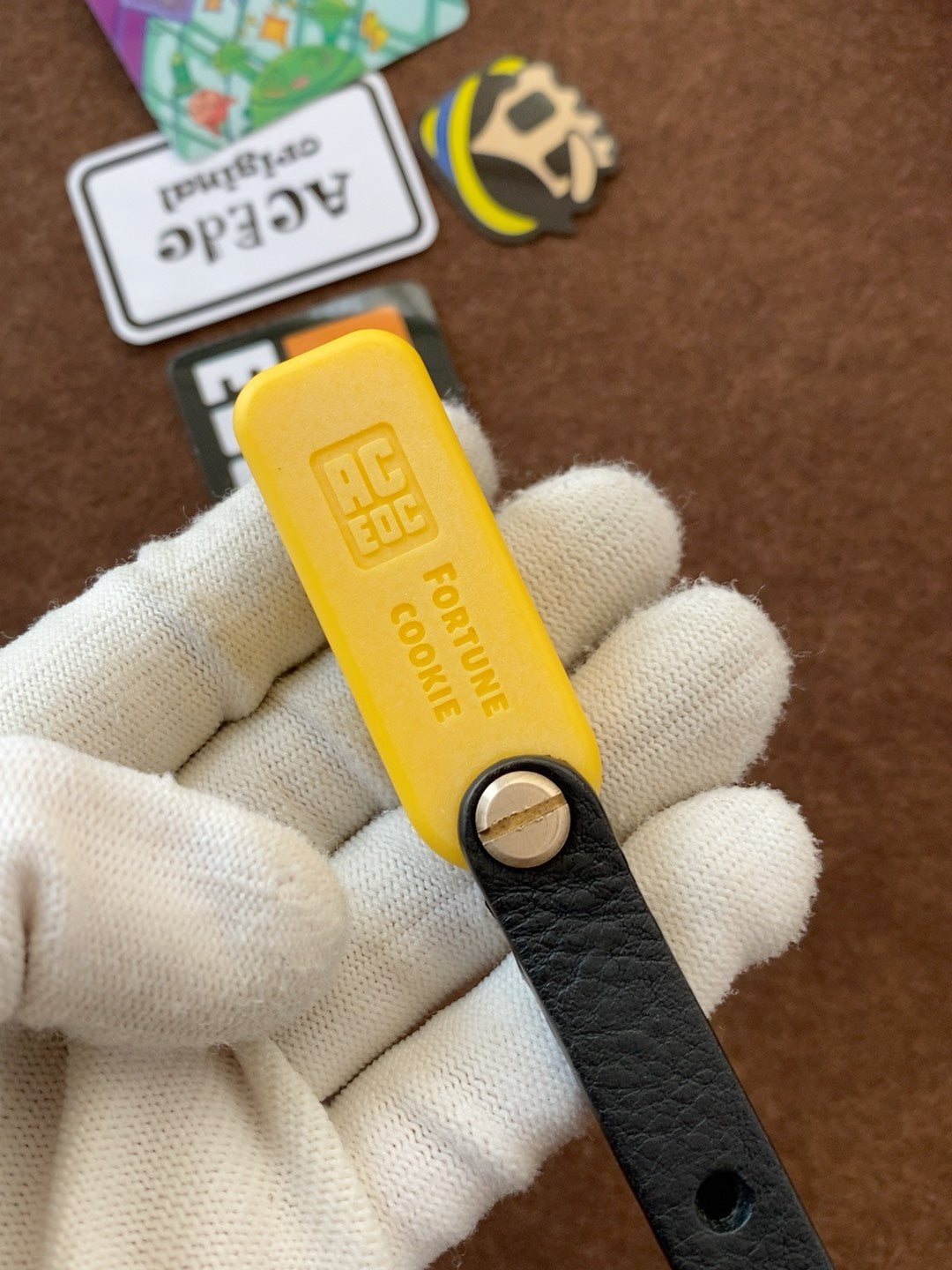 Fortune Cookie Corian Yellow