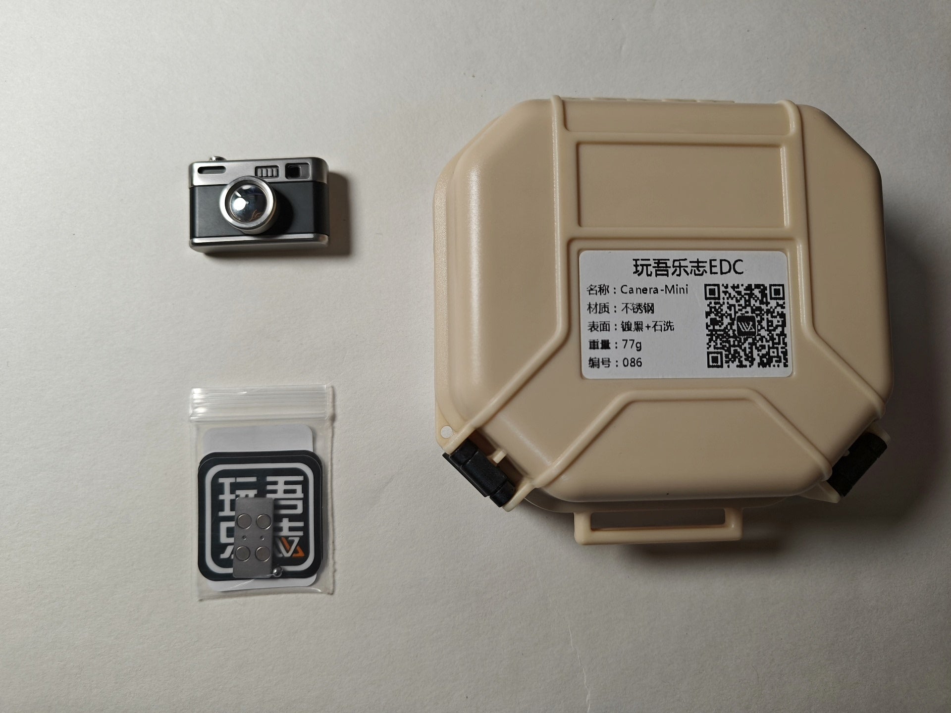 Wanwu CAMÉRA MINI Fidget Slider Clicker