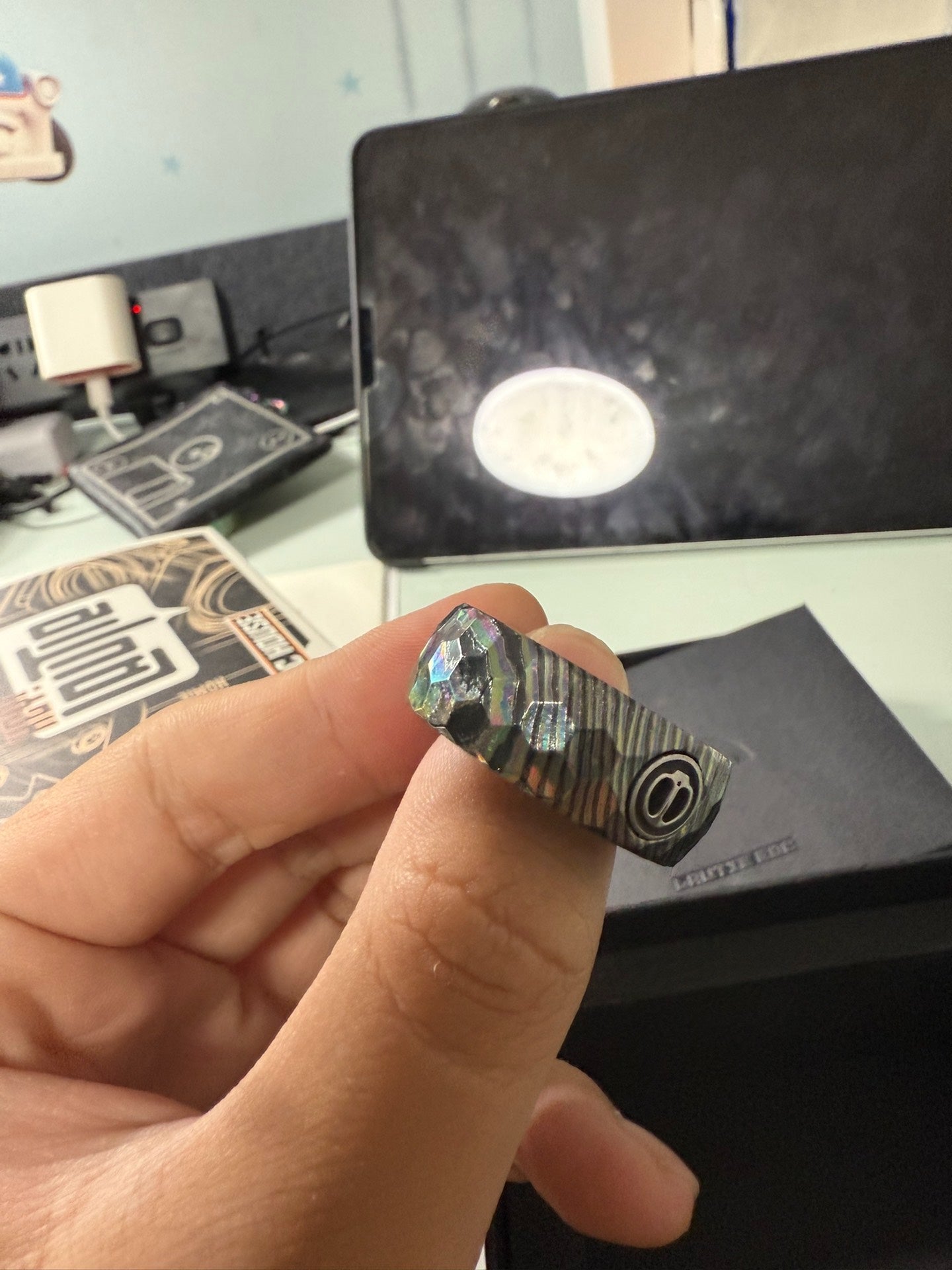 Mechanic-Thorns Ring Spinner Zircuti