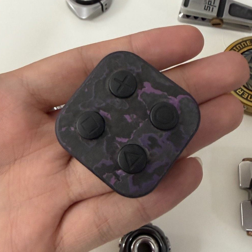 Gamer Slider Carbon Damascus