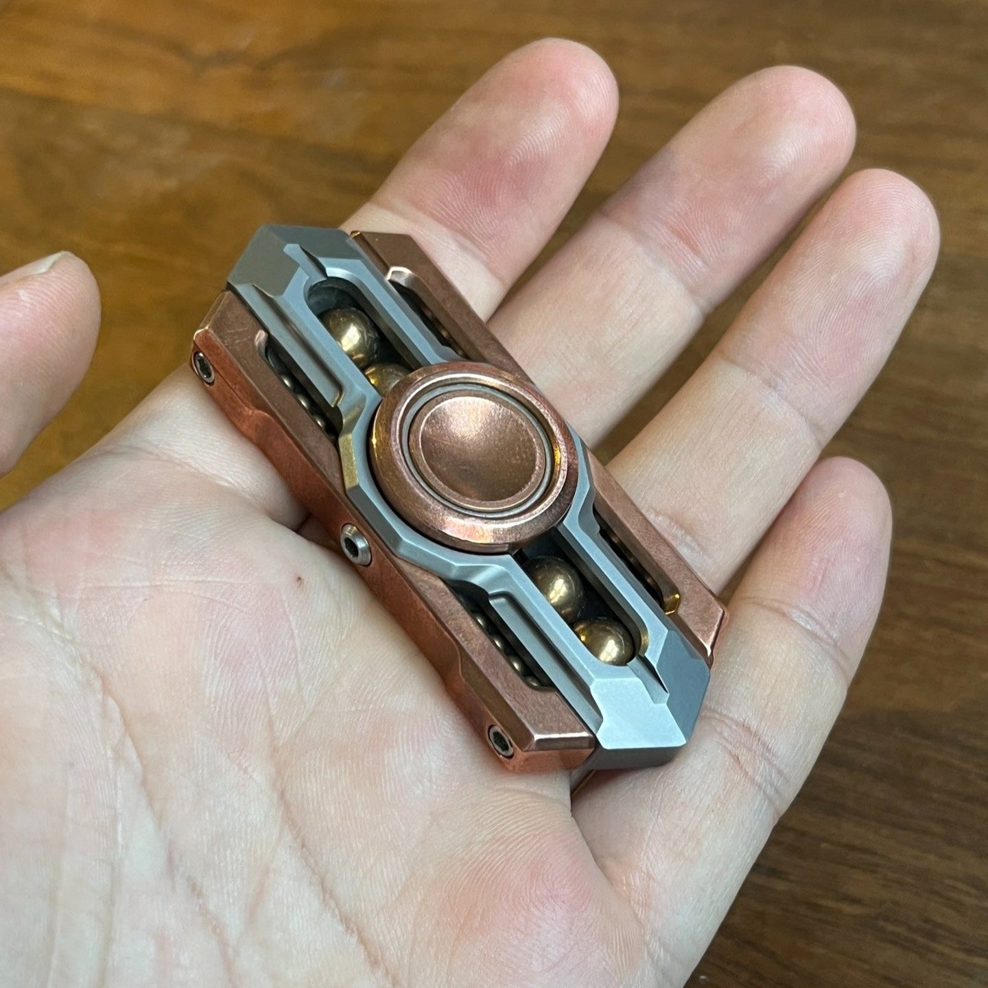 BAR Armored Knight Fidget Spiner Copper