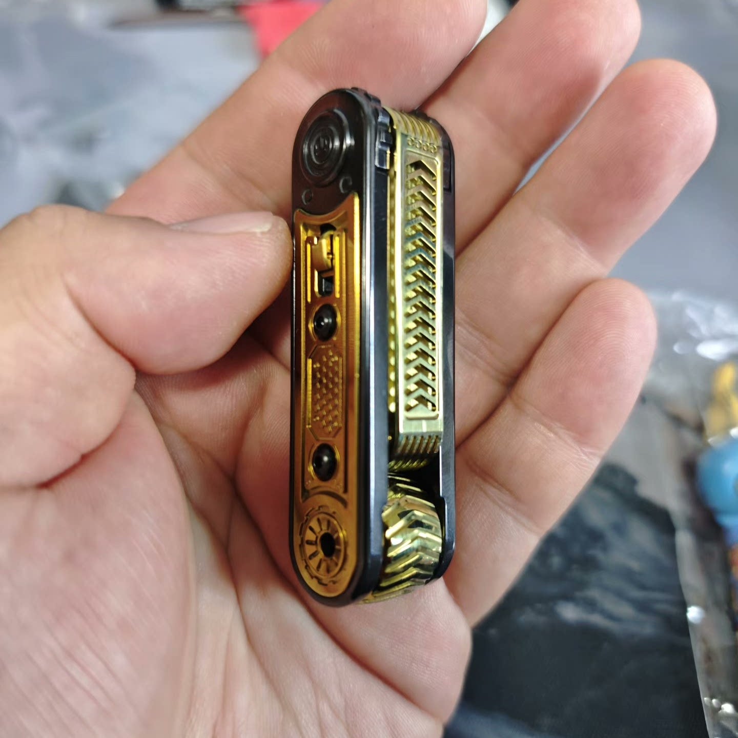 Cyber Core Zirconium Gold Plated