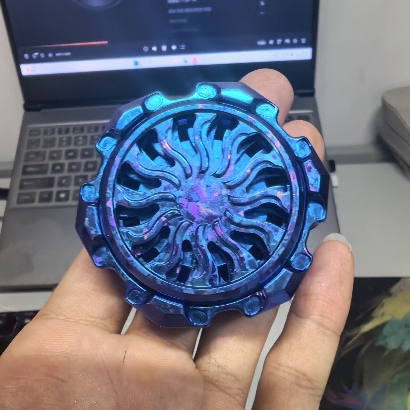 ENGINE MAX Crystallized Titanium blue