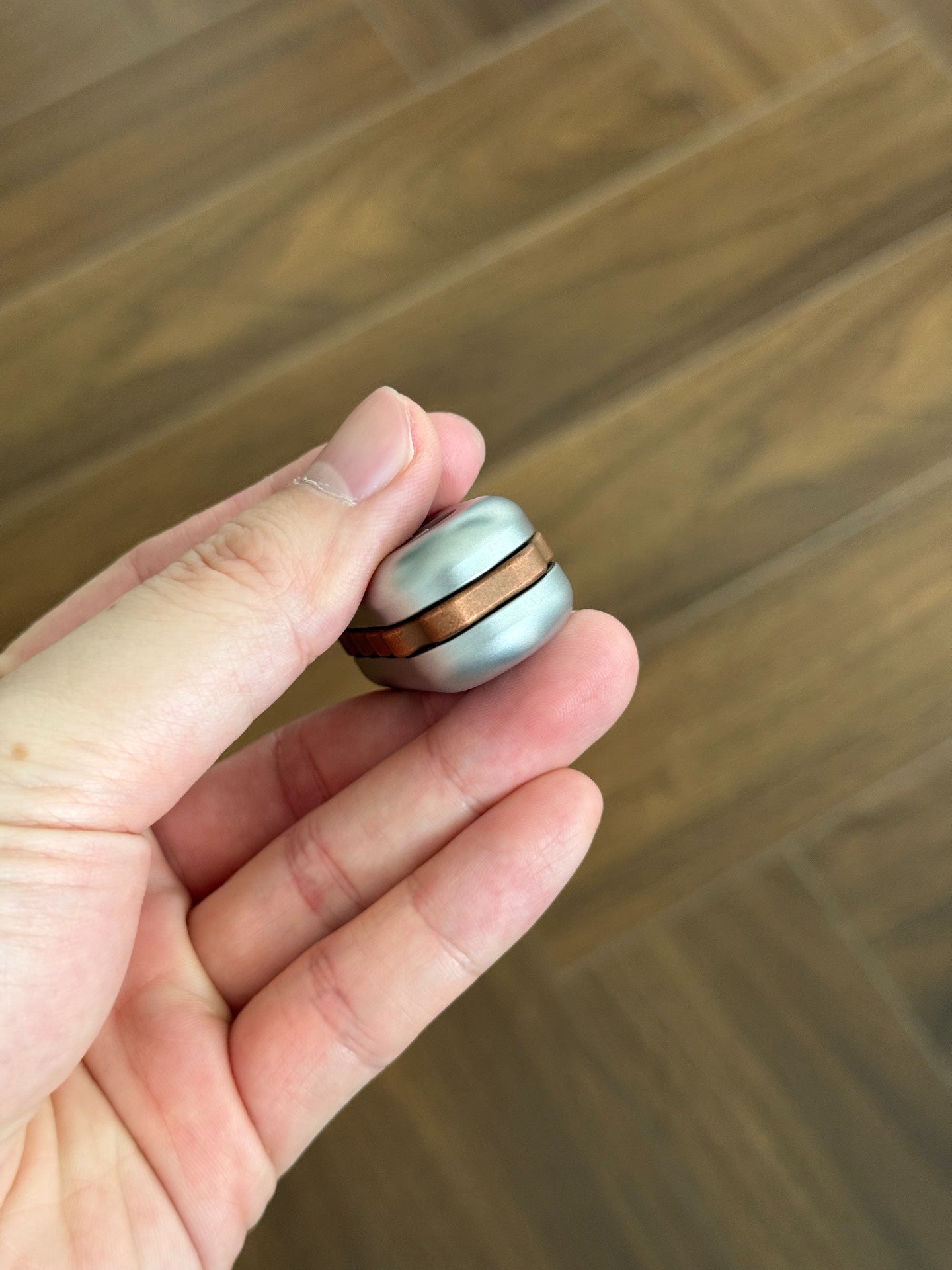 Hamburger Slider Stainless steel + copper