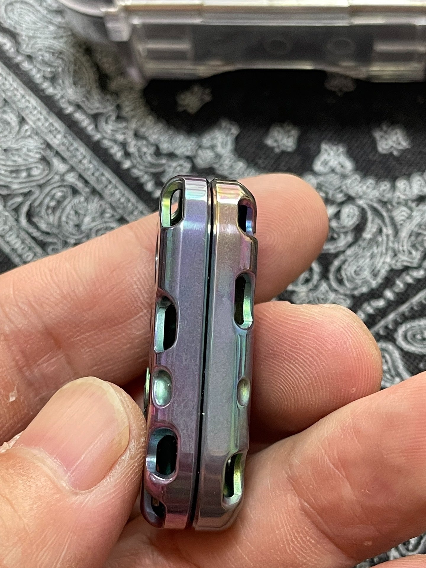 TOP-B-KONG Titanium Engraved