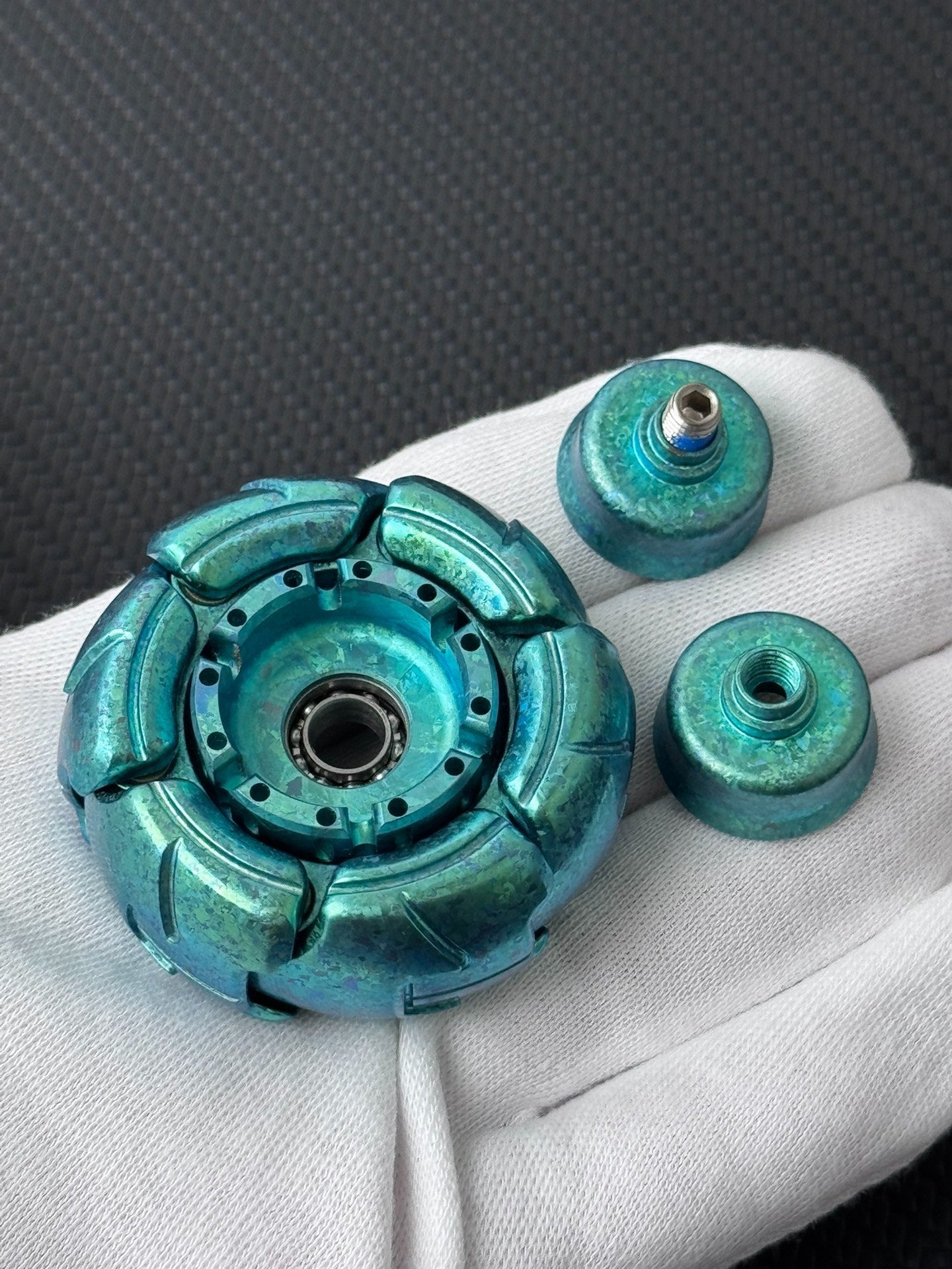 Pillbug Crystallized Titanium