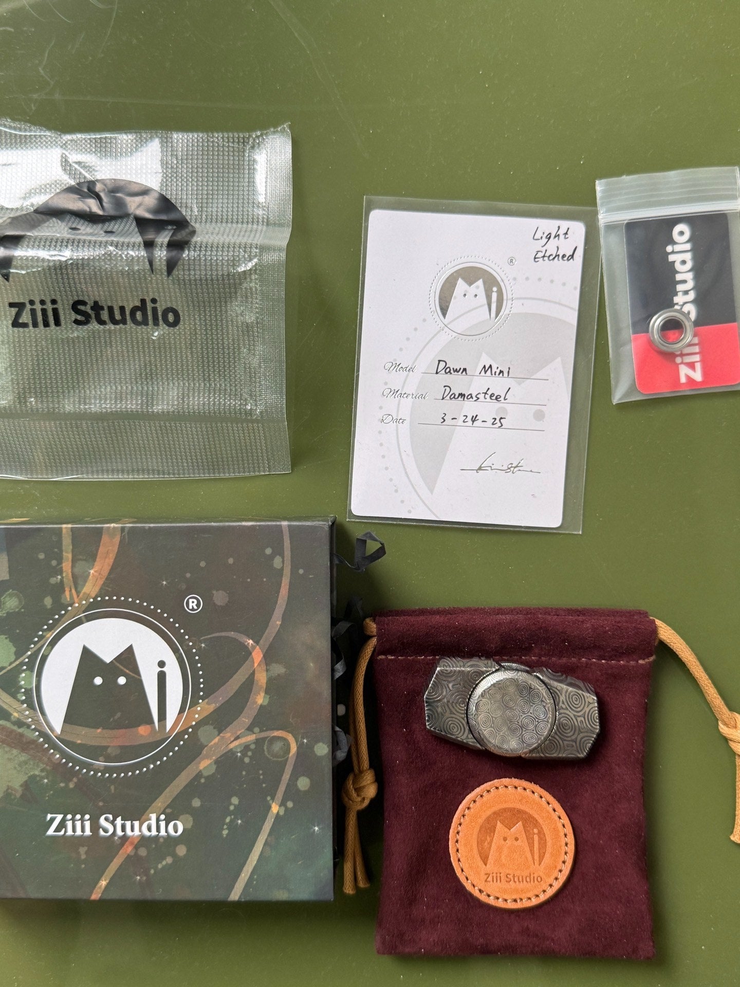 Ziii Studio Dawn Damasteel