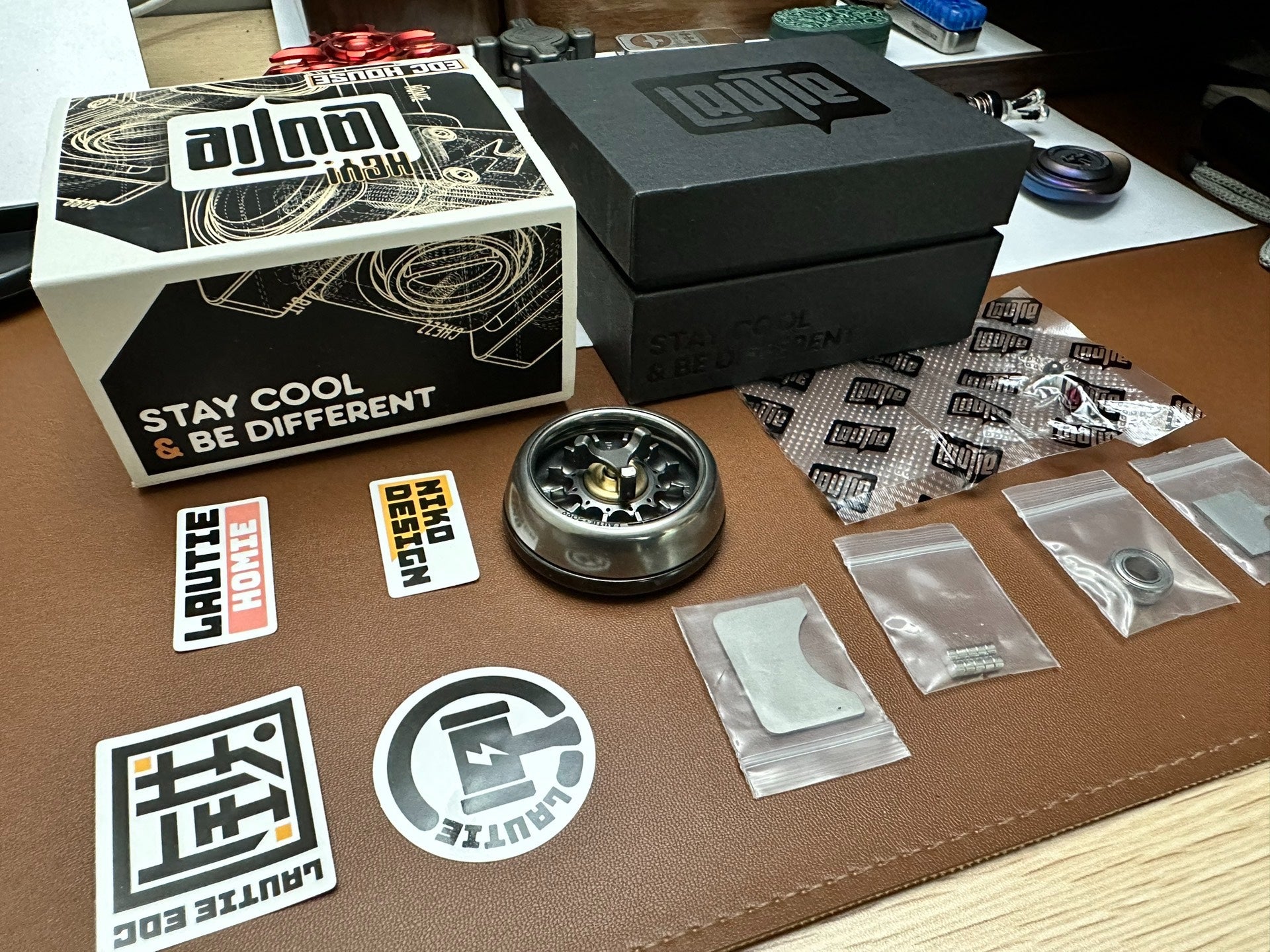 Carnival-Nano Spinner Zirconium+Stainless Steel