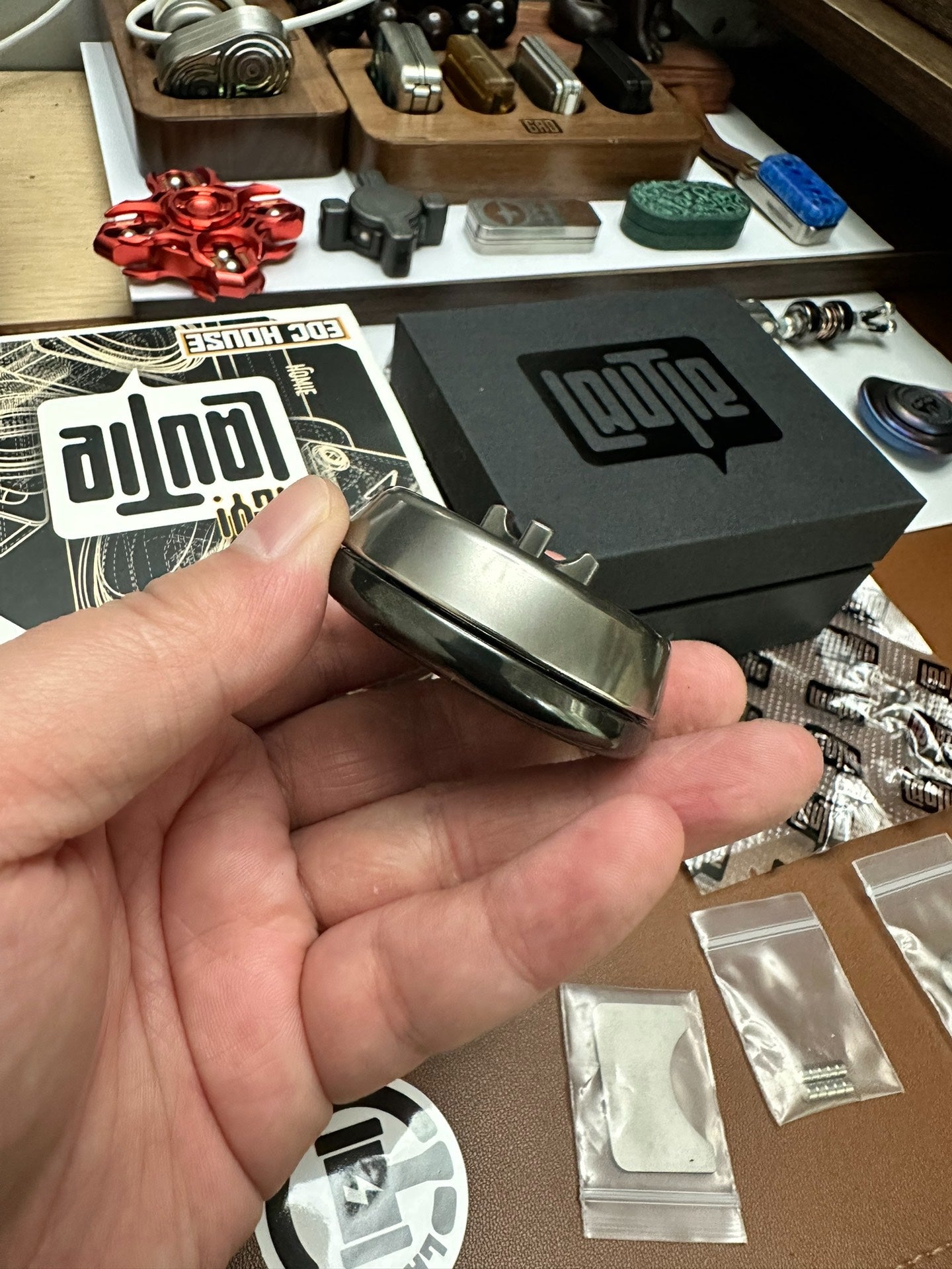 Carnival-Nano Spinner Zirconium+Stainless Steel