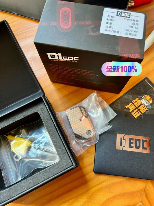 01EDC POP Superconductor, a high end fidget slider
