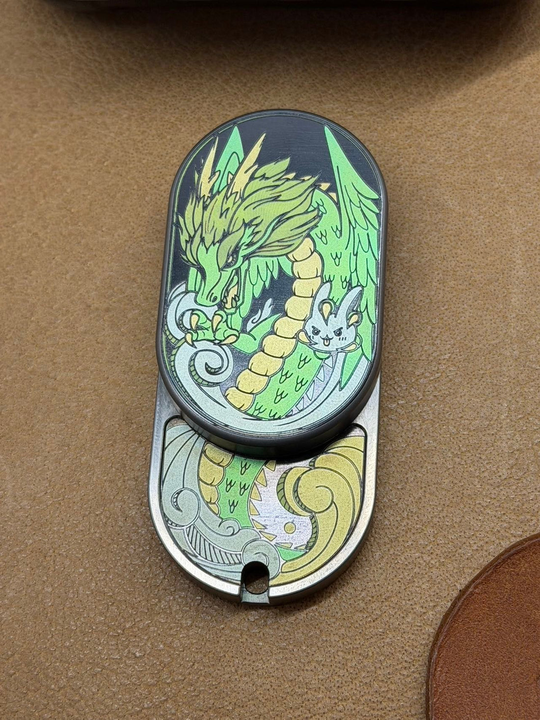 MOT Dragon Rhythm titanium mechanical push slider