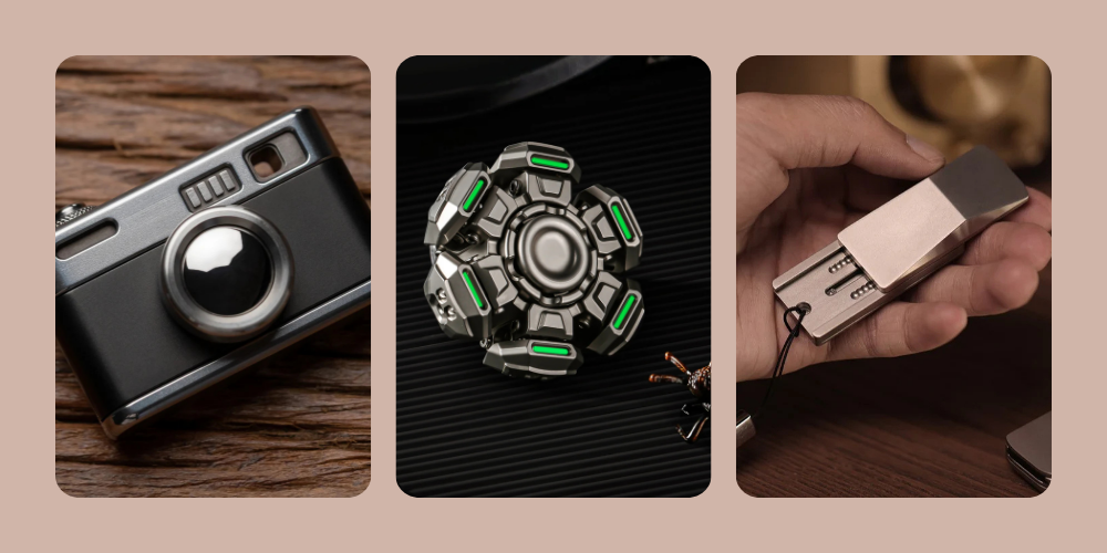 Best Metal Fidget Toys for Work, Office and Professional Settings – Silent & Sleek Designs