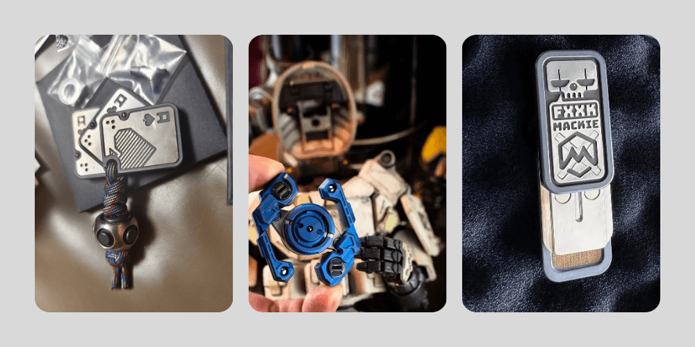 Top 5 Rare EDC Fidget Toys You Can Find in TRB Creation’s Pre-Owned Collection