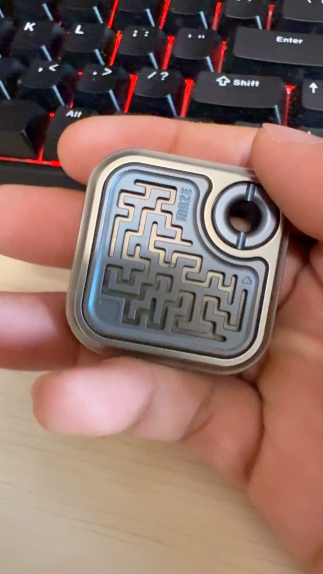 MAZE BLOCK Titanium