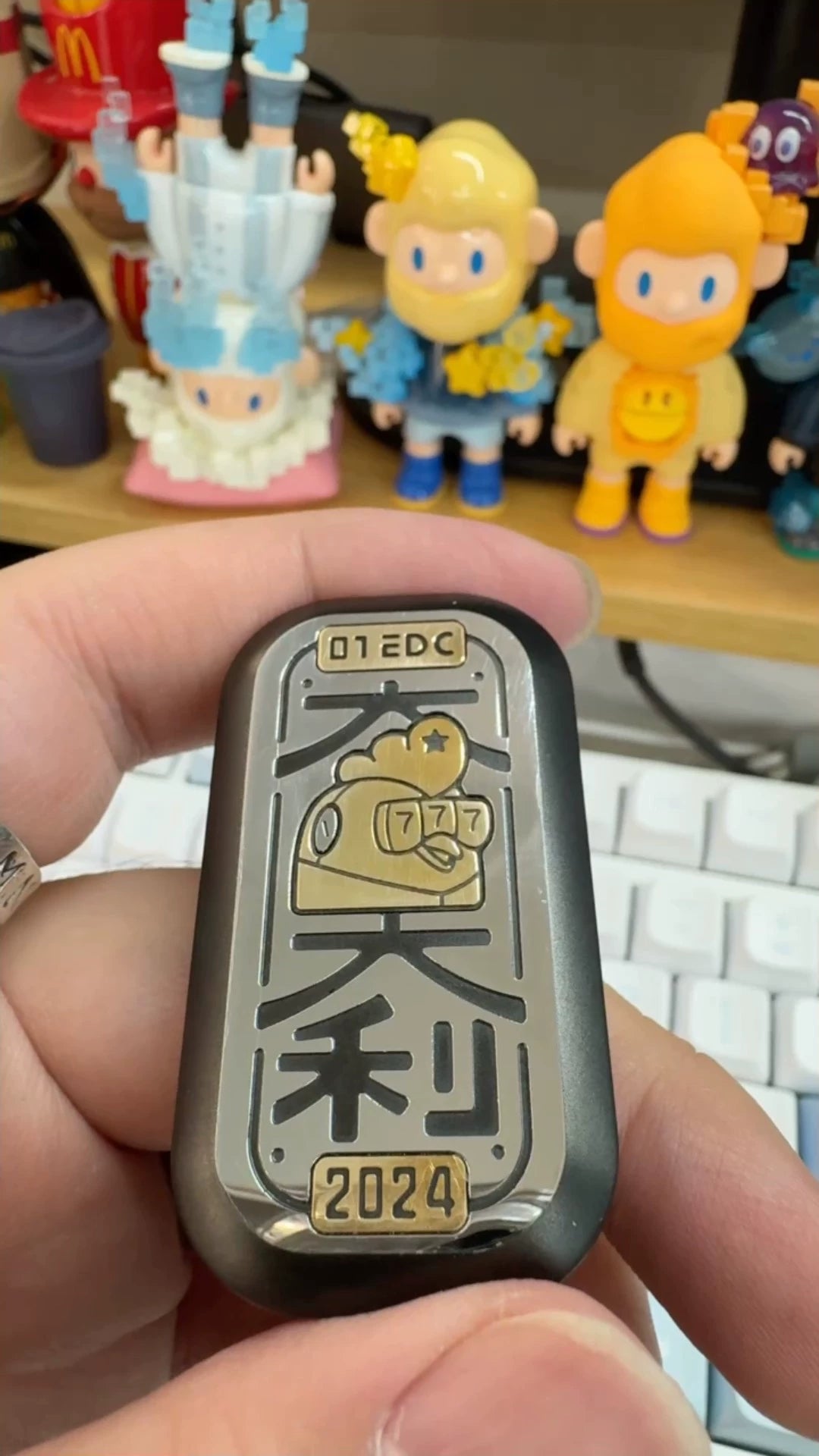 Soap Slider Engraving-666 Teflon