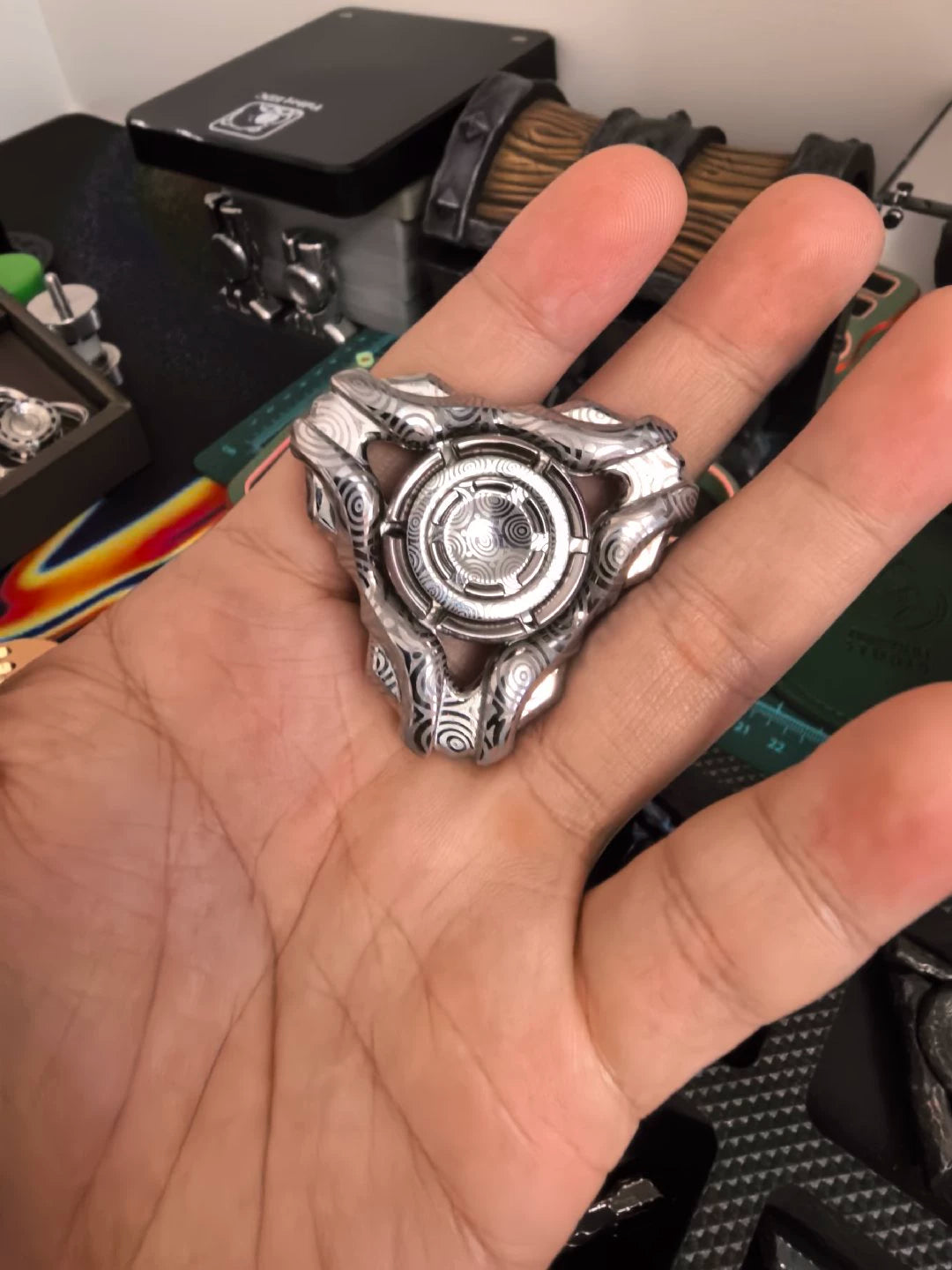 Star Arrow Damasteel