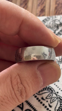 Pig Ring Damasteel Size #22