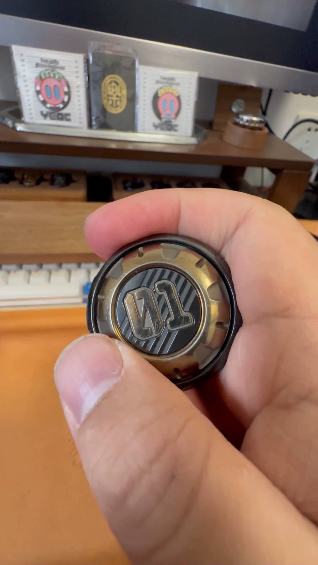 Time Badge Zirconium