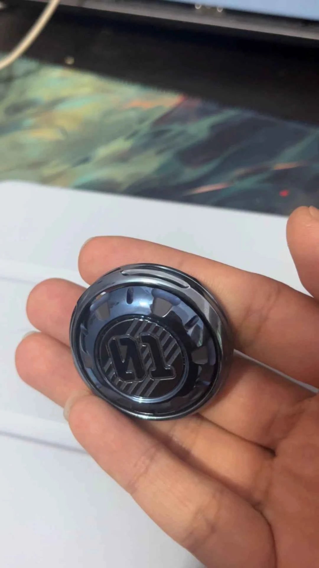 Time Badge Zirconium