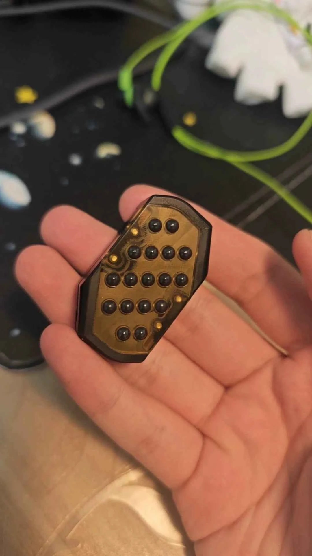 Bubble Fidget Slider Stainless Steel