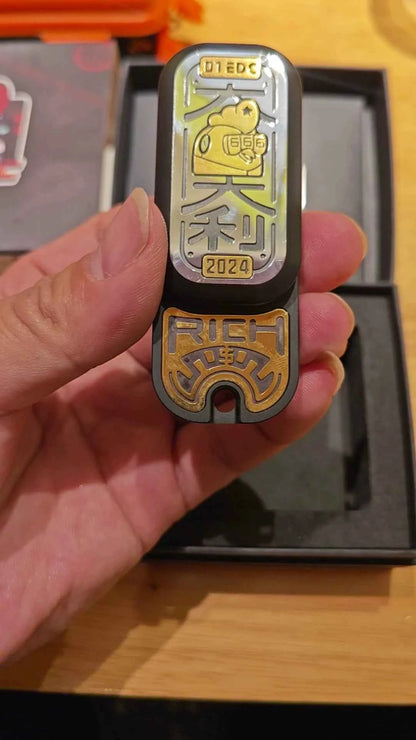 Soap Slider Engraving-666 Stainless Steel