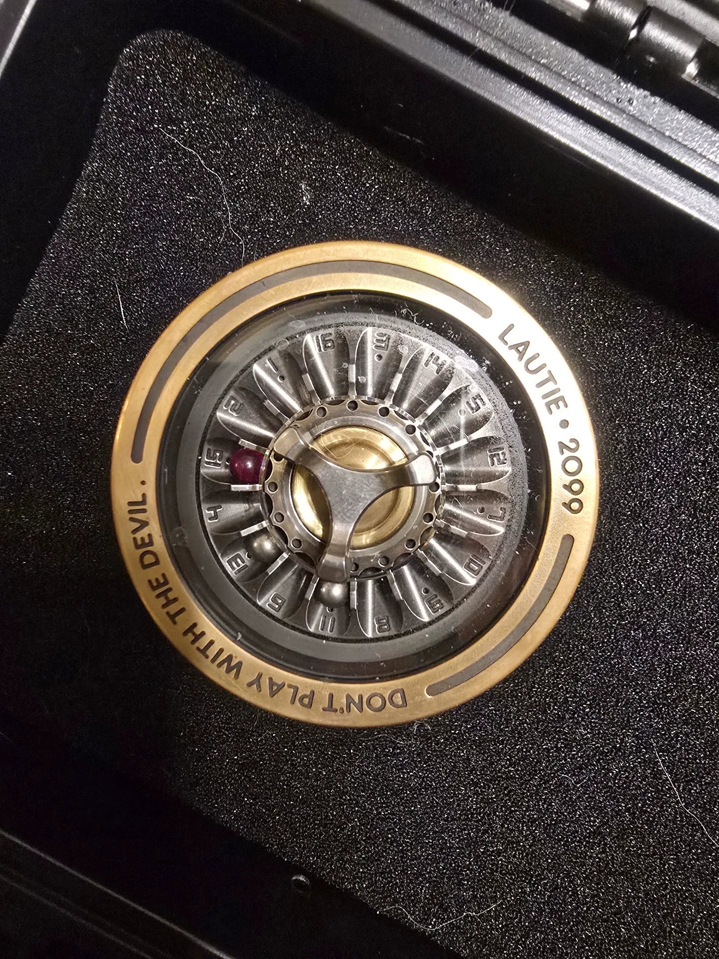 Carnival Roulette Brass
