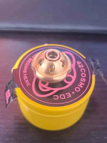 Planet Lanyard Bead Brass