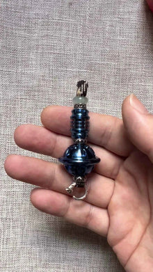 Planet Lanyard Bead Titanium