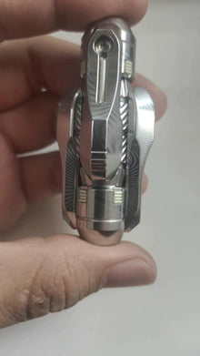 Lazer Crystalized Damasteel