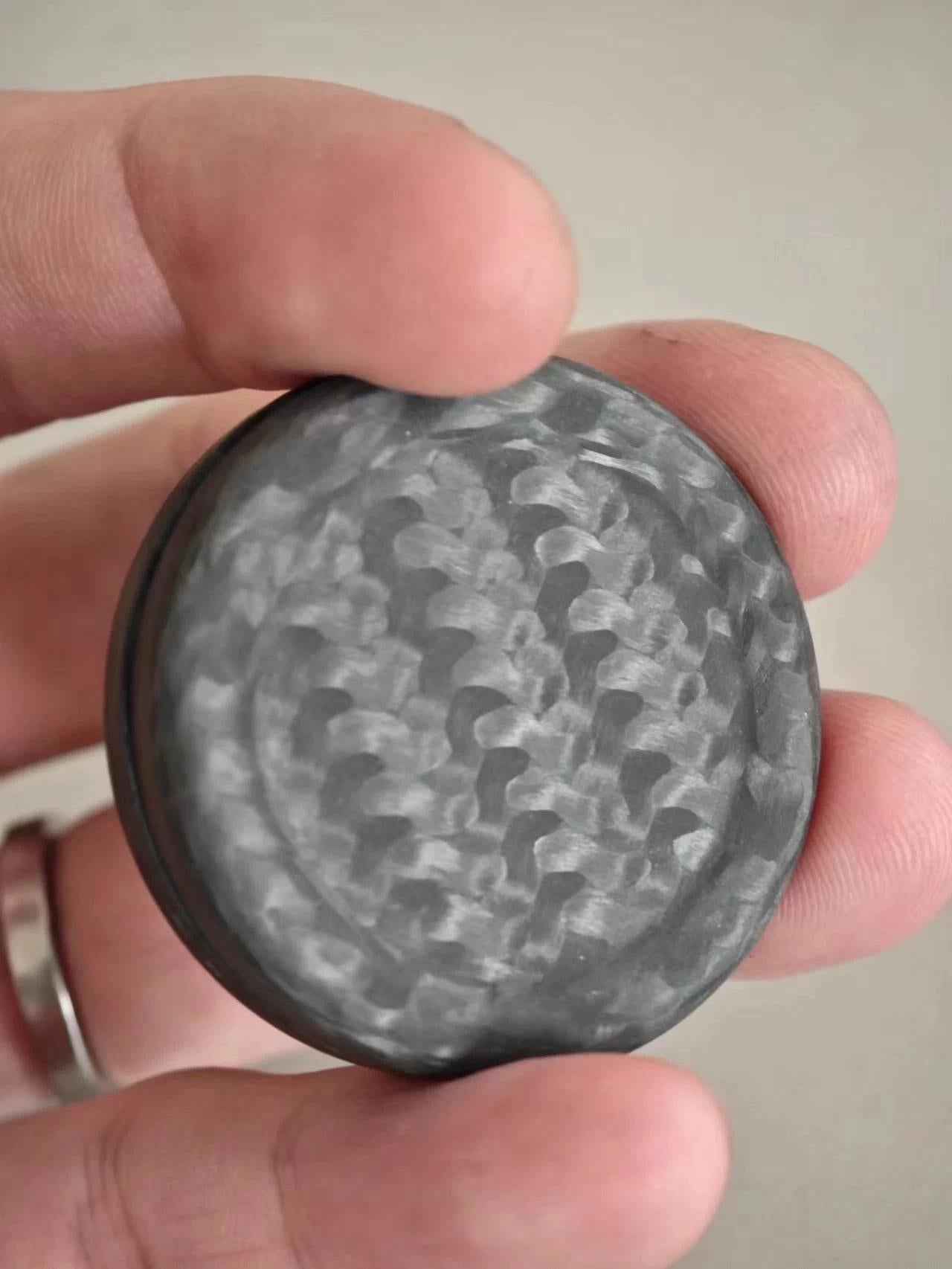 Milk Cap Carbon Damascus