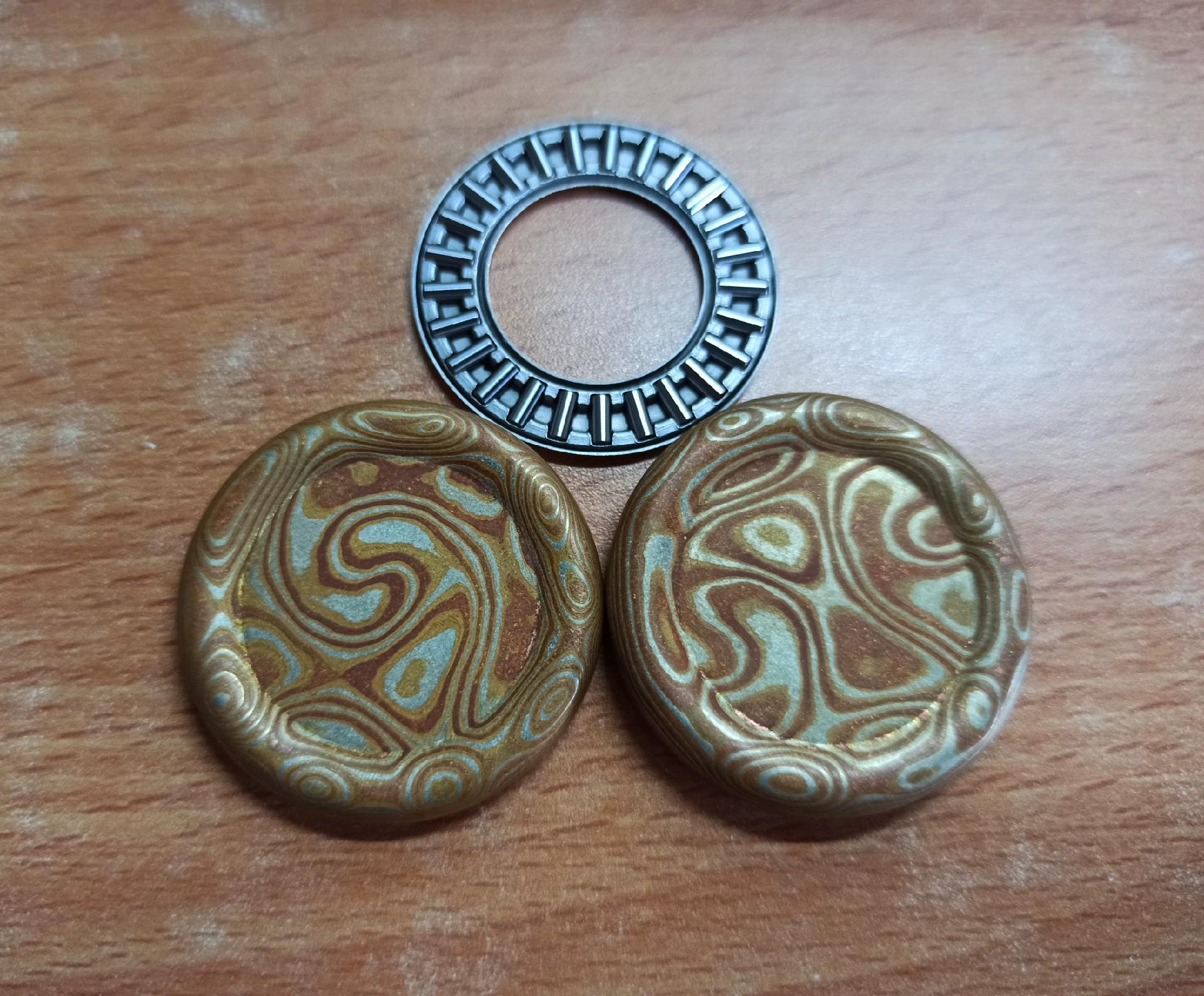 Milk Cap Mokume