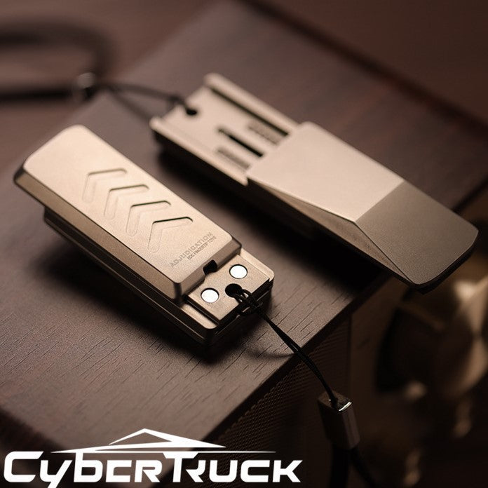 Cyber ​​Truck EDC Fidget Slider en acier inoxydable 