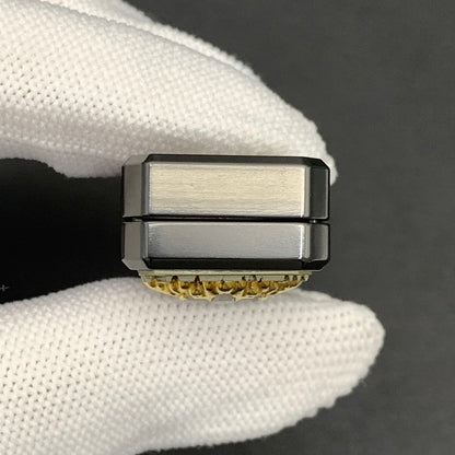 Guardian Buddha Zirconium Engraved