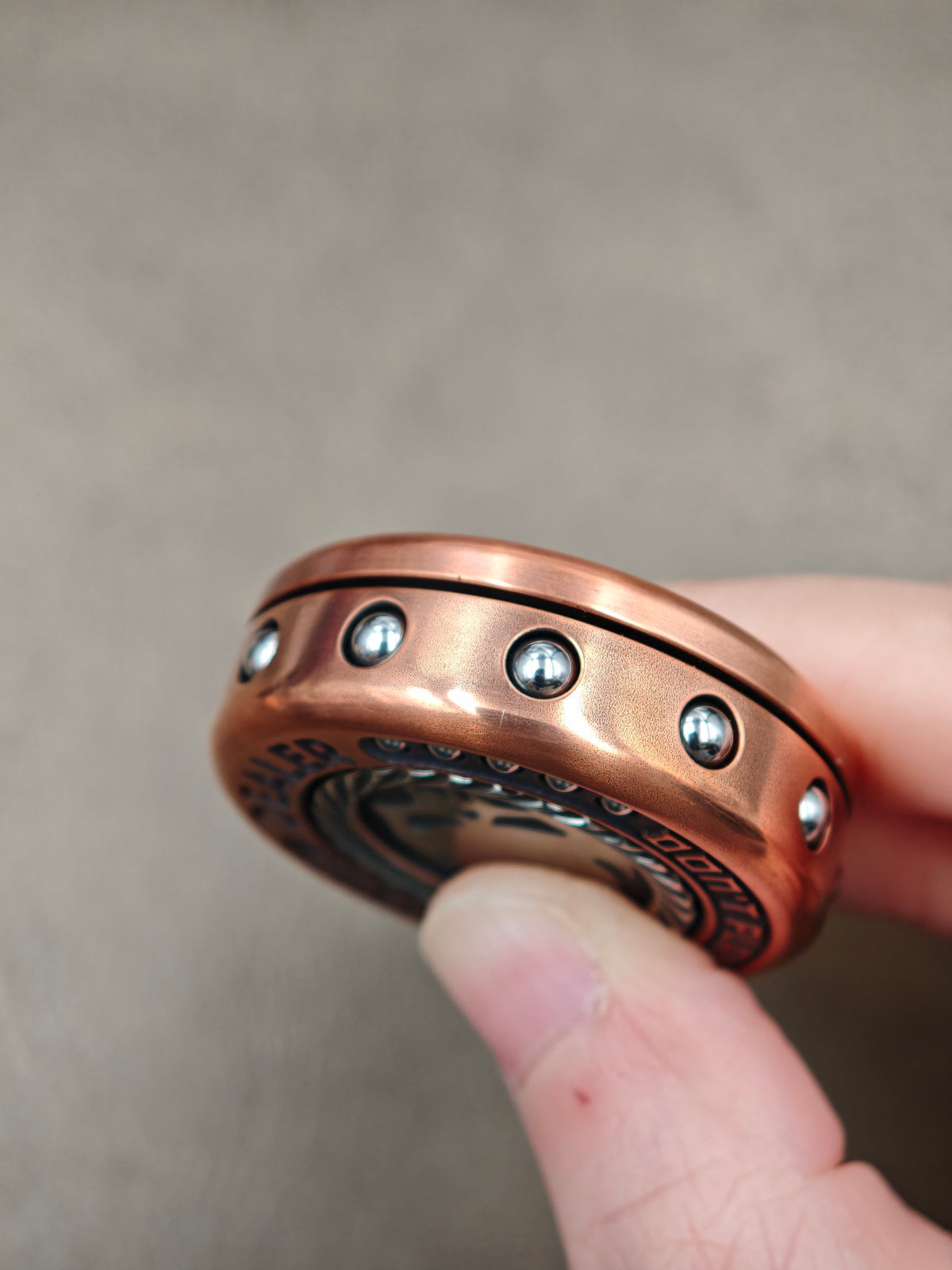 Dealer Button Copper