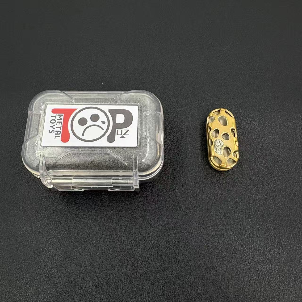 Top B Fingerprint Brass