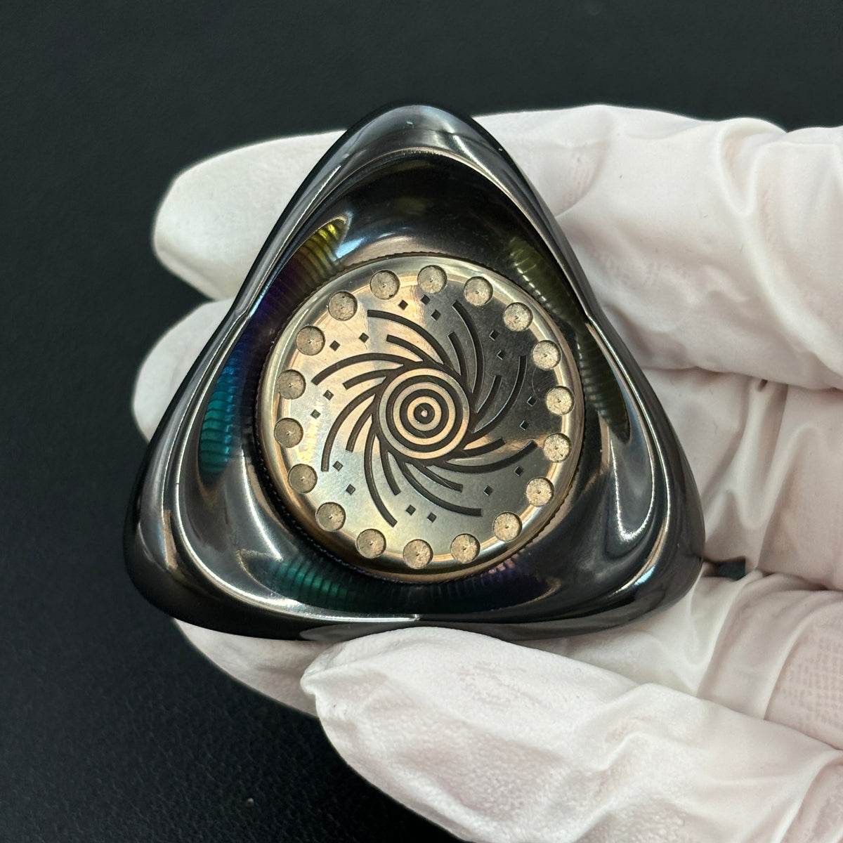 Crossing Zirconium Engraved