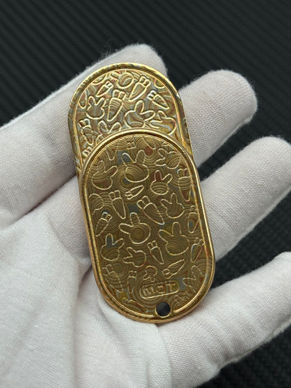 MIX Mokume Etched Polished