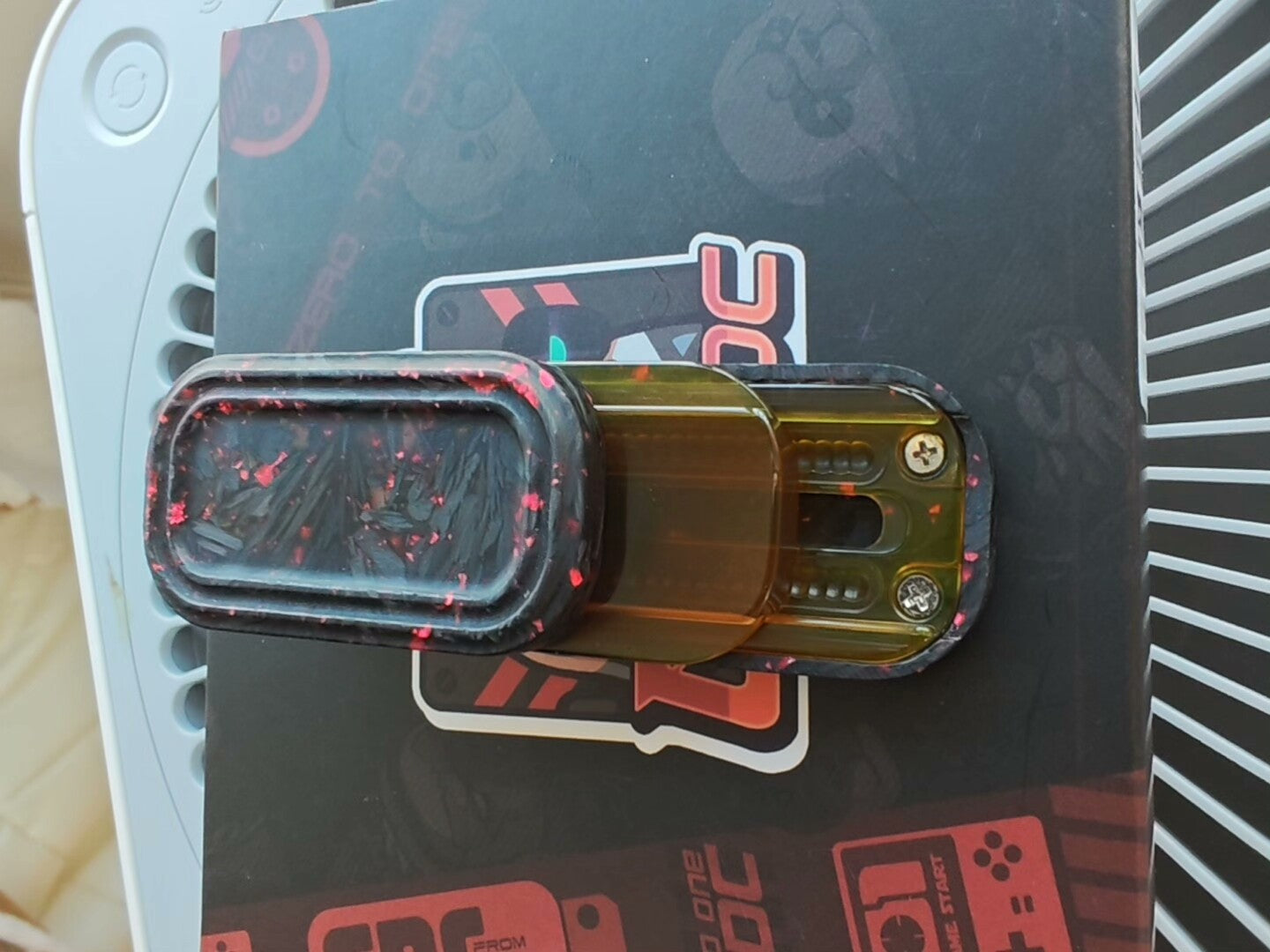 01EDC Slider No.7 Shell, Carbon Fiber